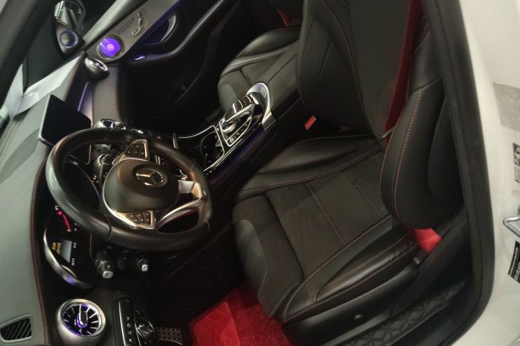 Used Mercedes-Benz GLC Coupe AMG 2017 AMG GLC 43 4MATIC Coupe SUV Left Front Seat