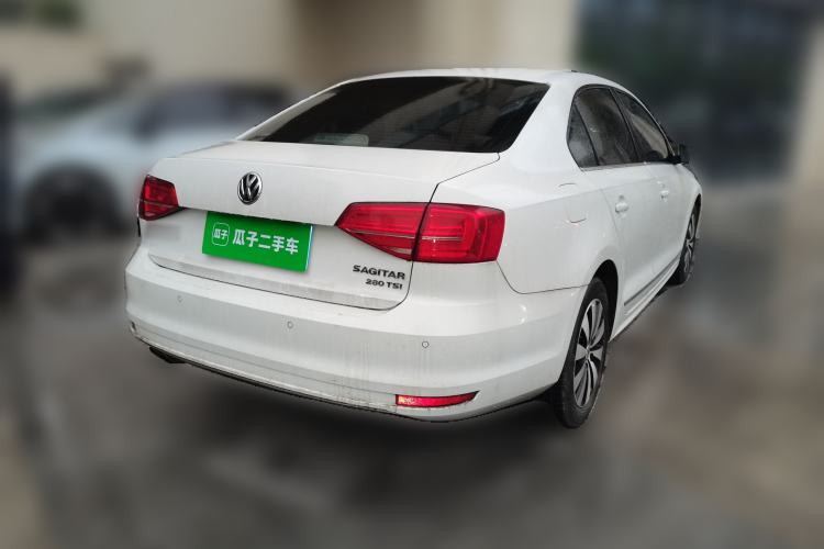 Used Volkswagen Sagitar 2018 280TSI DSG Comfort Model Rear Right 45 Deg