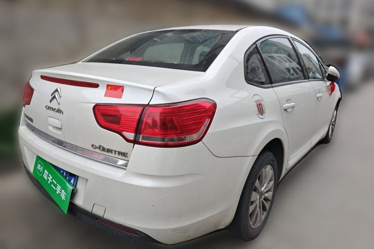 Used Citroen C-Quatre 2013 Sedan 1.6L Manual - Prestige Model Rear Right 45 Deg