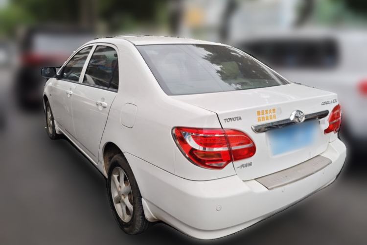 Used Toyota Corolla EX 2013 1.6L Automatic Excellence Edition Rear Left 45 Deg