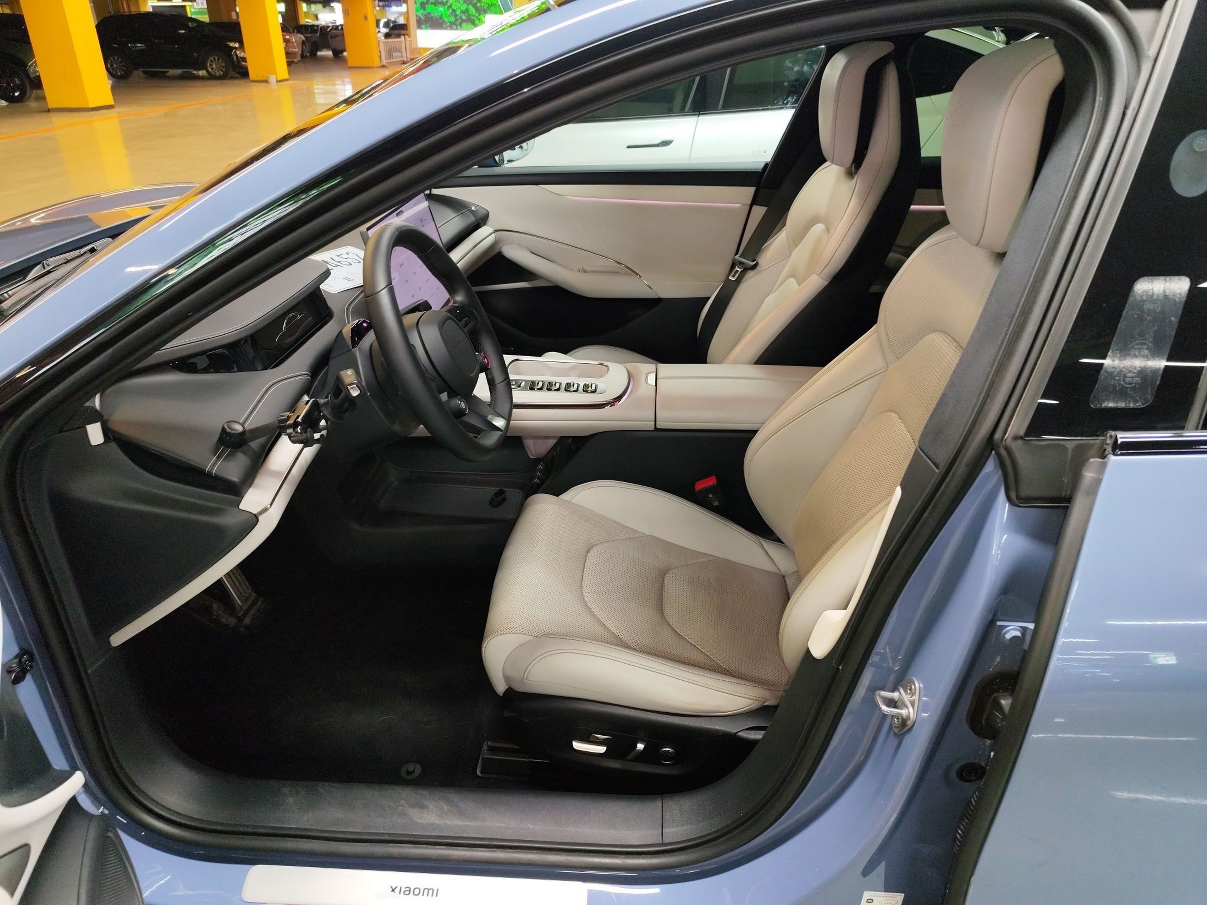 Avant de la voiture