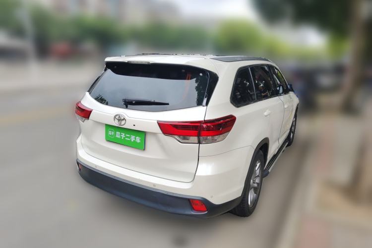 Used Toyota Highlander 2018 2.0T Four-Wheel Drive Prestige Version 7 Seats China VI Standard Rear Right 45 Deg