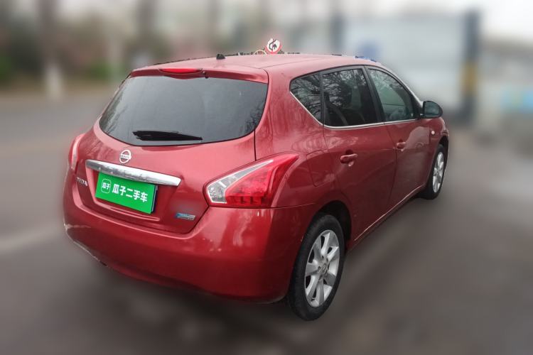 Used Nissan Tiida 2011 1.6L CVT Smart Version Rear Right 45 Deg