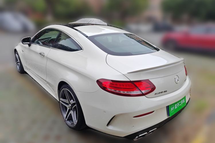 Used Mercedes-Benz C-Class AMG 2016 AMG C 63 Coupe Rear Left 45 Deg