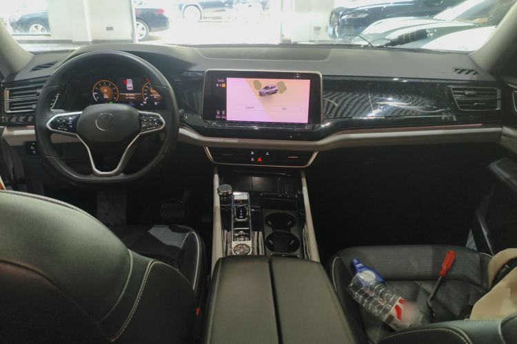 Used Volkswagen Teramont 2021 380TSI Four-Wheel Drive Prestige Flagship Edition Center Console