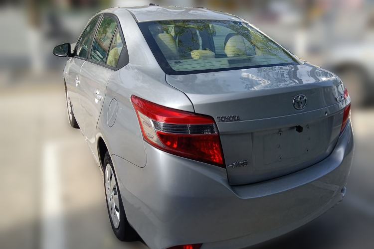 Used Toyota Vios 2014 1.3L Automatic Standard Edition Rear Left 45 Deg