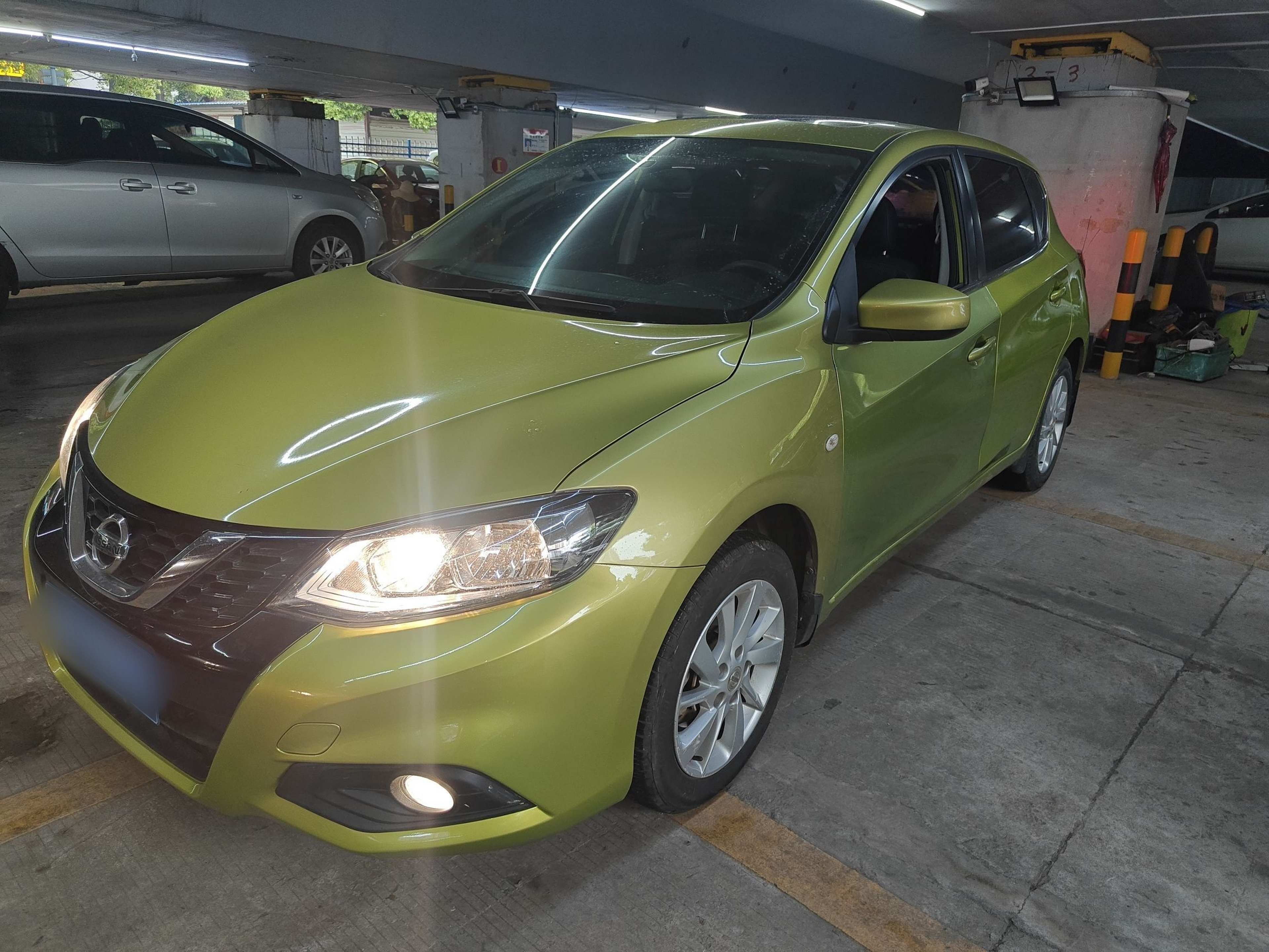 Parte inferior delantera