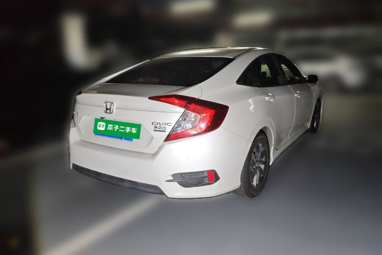 Used Honda Civic 2019 220TURBO CVT Dynamic Edition China VI Rear Right 45 Deg