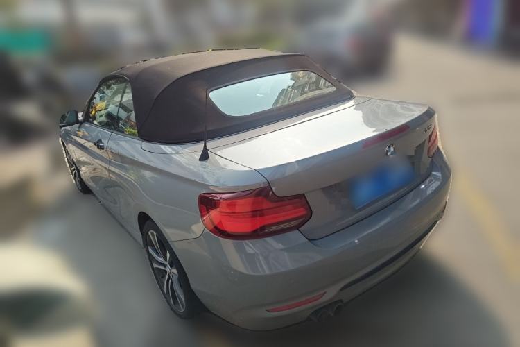 Used BMW 2 Series 2019 225i Convertible Coupe Sports Design Package Rear Left 45 Deg