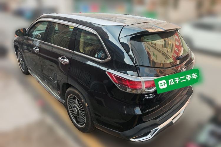 Used Toyota Highlander 2015 2.0T Four-Wheel Drive Luxury Edition 7-Seater Rear Left 45 Deg