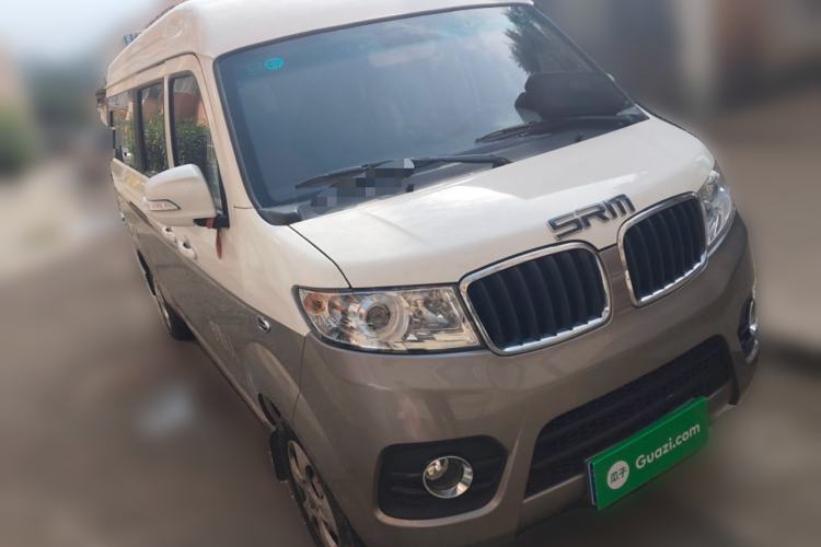 Used Jinbei New Hiace X30L CNG 2023 100L CNG Wealth Edition Bus 6/7 Seats No Air Conditioning SWCC15M