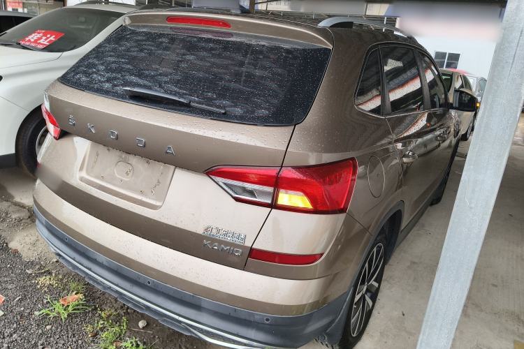 Used Skoda Kamiq 2018 1.5L Automatic Comfort Edition China VI Standard Rear Right 45 Deg