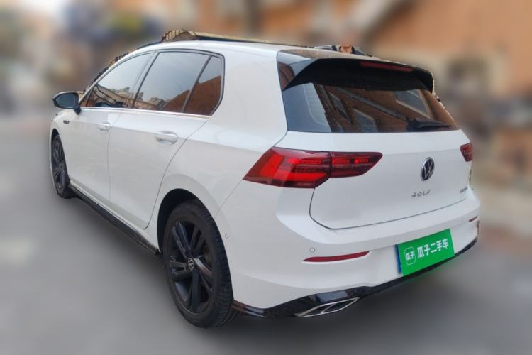 Used Volkswagen Golf 2021 280TSI DSG R-Line Rear Left 45 Deg