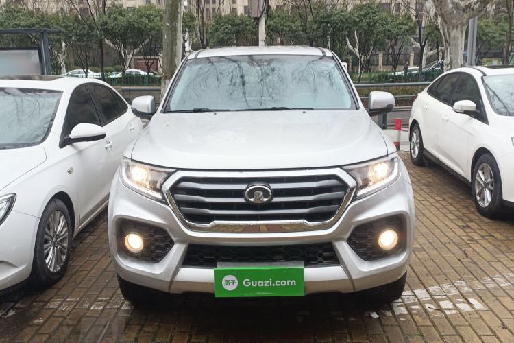 Used Great Wall Wingle 5 2020 2.0T Diesel 4x4 Elite Version Big Double Cab China VI Emission Standard GW4D20M