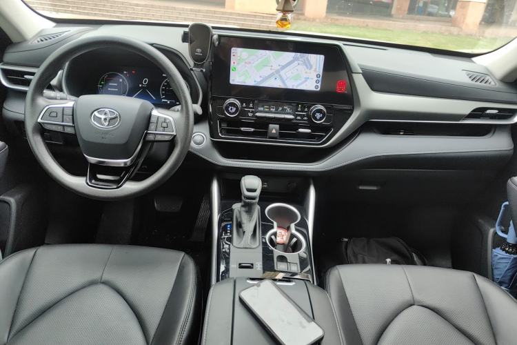 Used Toyota Highlander 2024 2.5L Smart Electric Hybrid Dual-Engine Two-Wheel Drive Elite Version 7 Seats Center Console