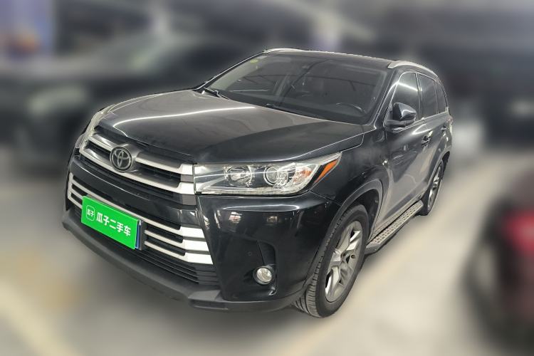 Used Toyota Highlander 2018 2.0T Four-Wheel Drive Luxury Edition 7 Seats China V Emission Standard
