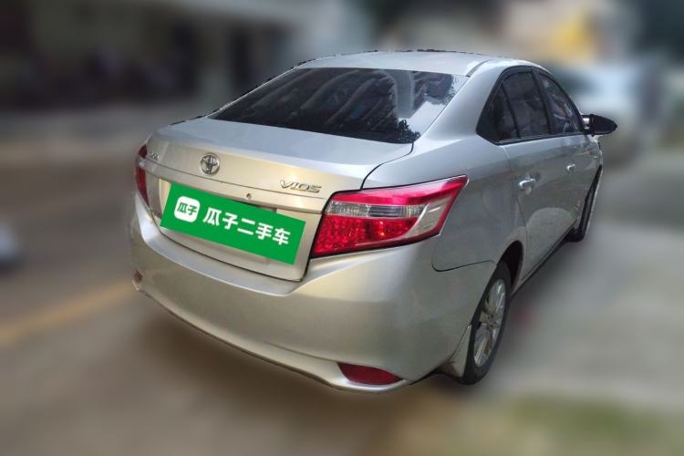 Used Toyota Vios 2016 1.5L Automatic ZhiZhen Xingyao Edition Rear Right 45 Deg