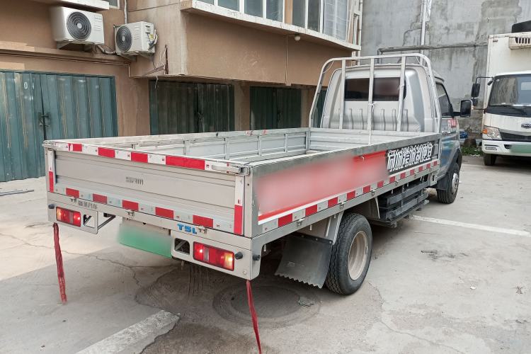 Used SRM New Energy T5L EV 2023 Standard Model 3.8-meter Cargo Box Flatbed Truck 55.7 kWh Rear Right 45 Deg