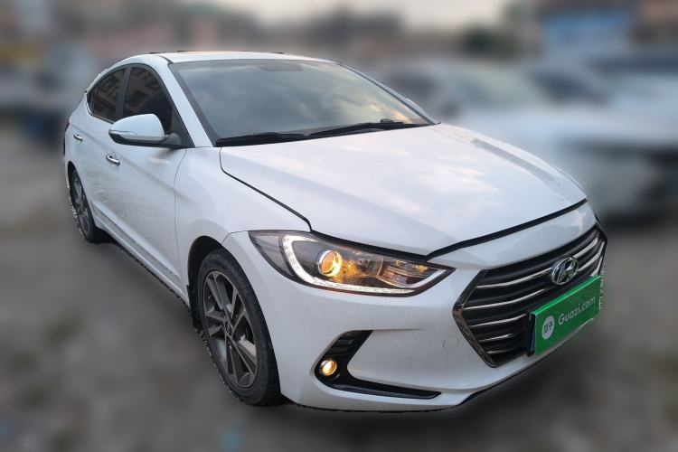 Used Hyundai Elantra (6th Generation / Lingdong) 2016 1.6L Automatic ZhiXuan – Elite Version Front Right 45 Deg