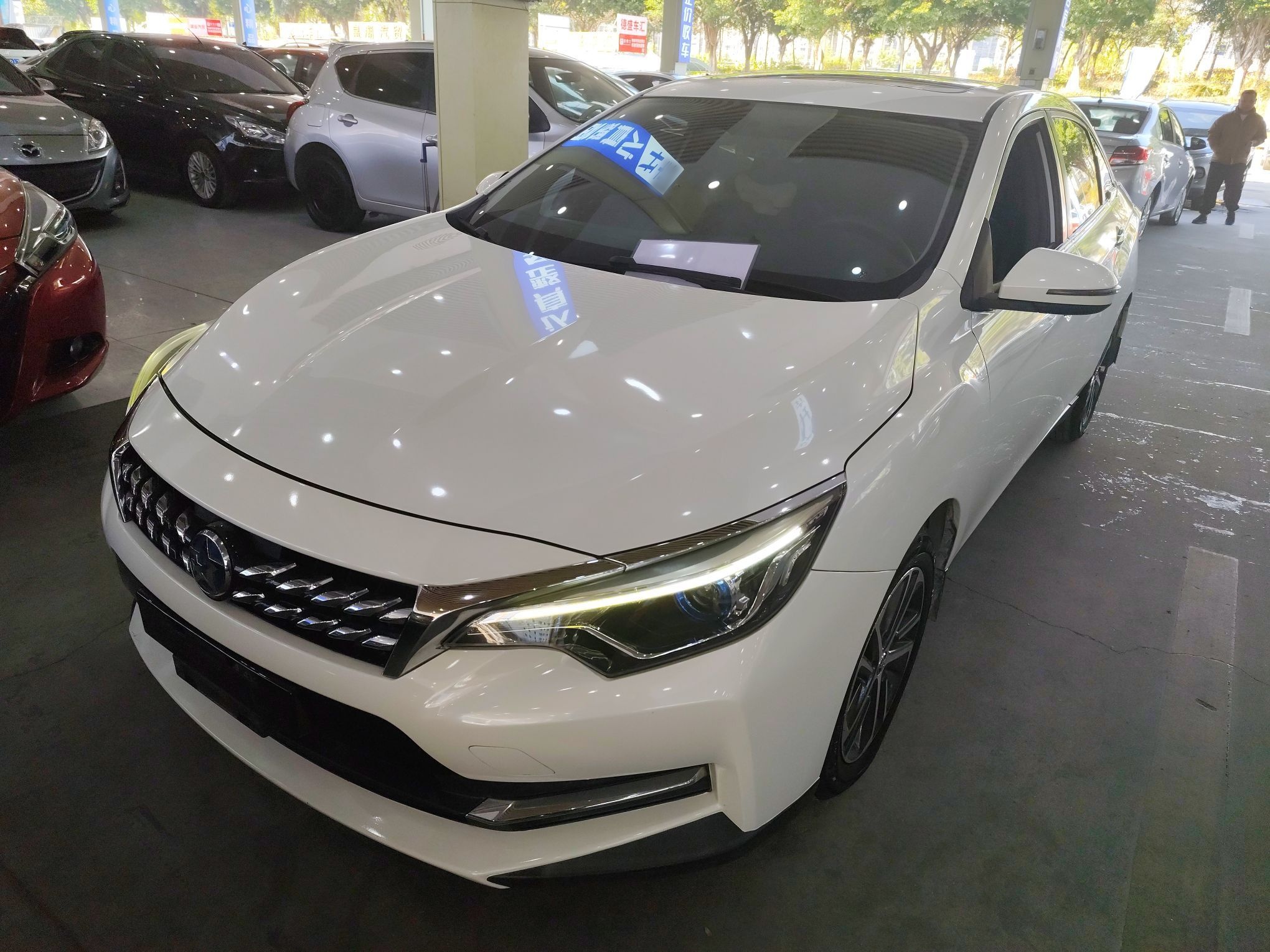 تحت مقدمة السيارة