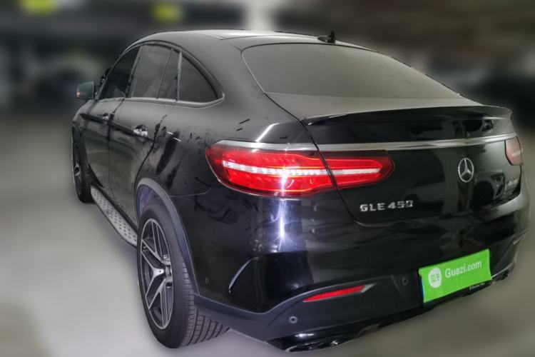 Used Mercedes-Benz GLE Coupe 2015 GLE 450 AMG 4MATIC Coupe SUV Rear Left 45 Deg