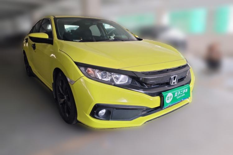 Used Honda Civic 2019 220TURBO CVT Dynamic Edition China V Emission Standard Front Right 45 Deg