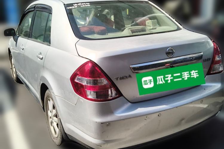 Used Nissan Tiida Sedan 2008 1.6L Automatic Fashion Edition Rear Left 45 Deg