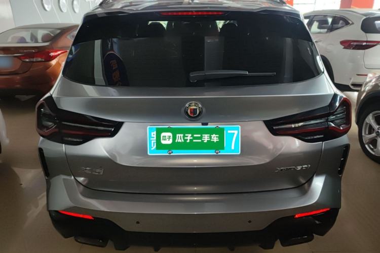 Used BMW X3 2022 xDrive30i Luxury Model M Night Sky Package Rear