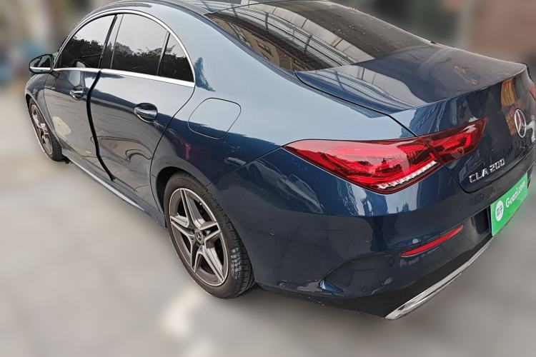 Used Mercedes-Benz CLA 2021 CLA 200 Rear Left 45 Deg