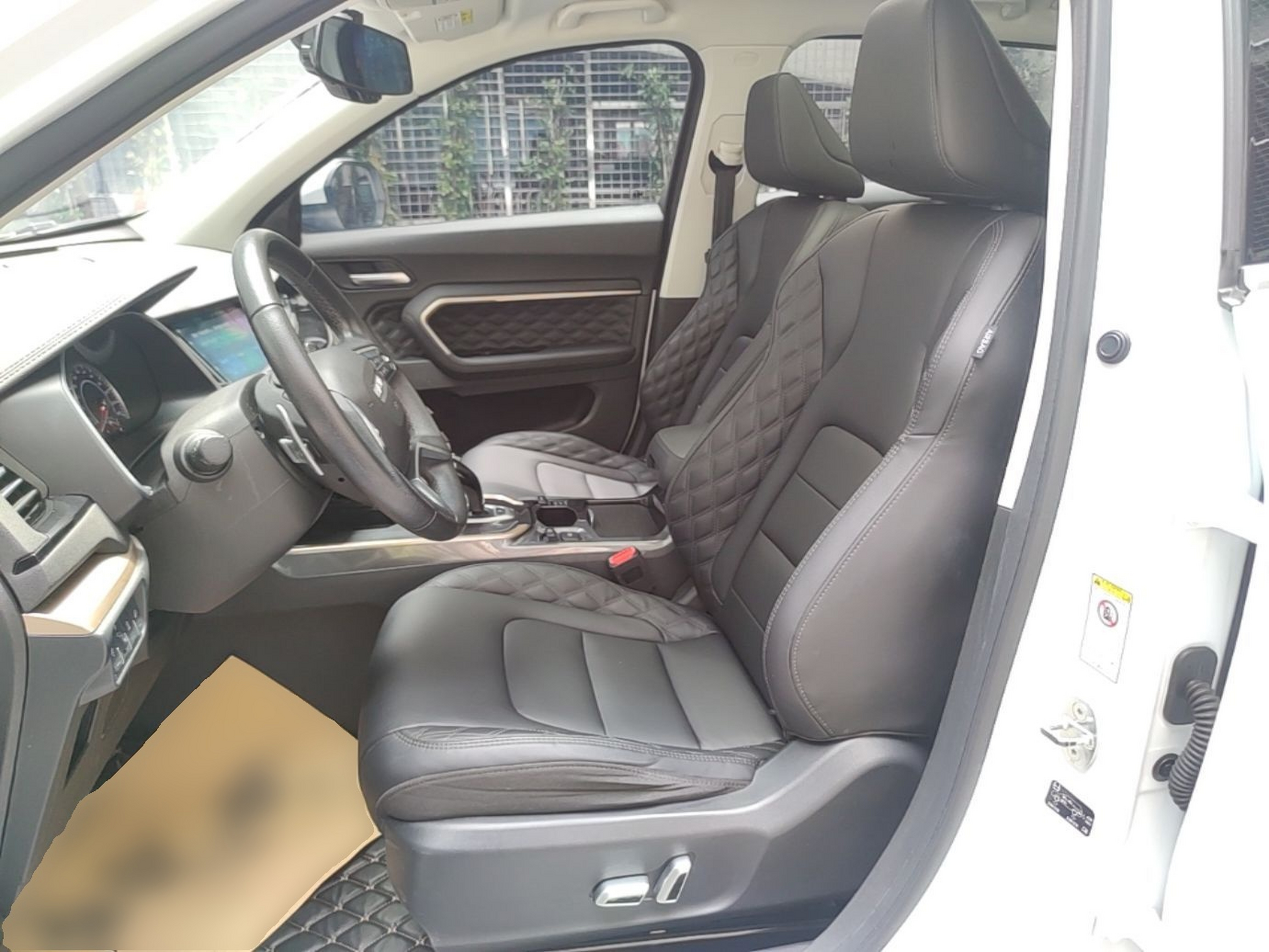 Avant de la voiture