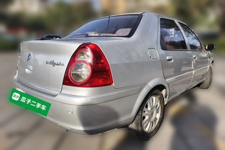 Used Citroen Elysee 2011 Sedan 1.6L Automatic Tech Model Rear Right 45 Deg