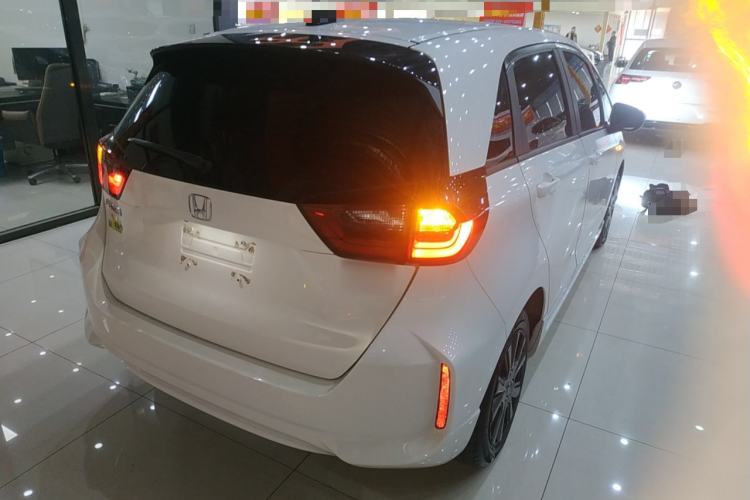 Used Honda Fit 2021 1.5L CVT Trendy Sports Edition Rear Right 45 Deg