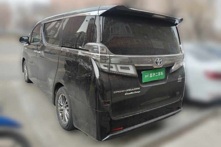 Used Toyota Vellfire 2021 Crown Dual-Engine 2.5L HV Prestige Edition Rear Left 45 Deg
