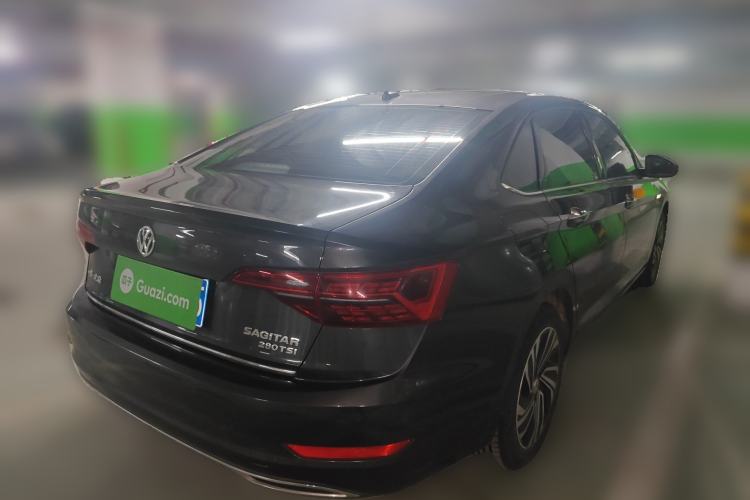 Used Volkswagen Sagitar 2021 280TSI DSG Luxury Smart Connectivity Edition Rear Right 45 Deg