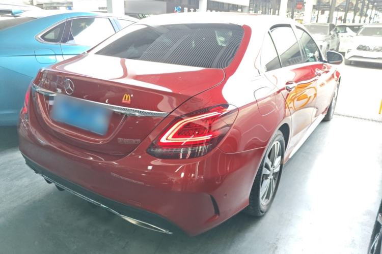 Used Mercedes-Benz C-Class 2019 C 180 L Fashion Edition Sport Version Rear Right 45 Deg