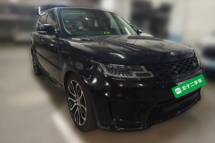 Used Land Rover Range Sport 2021 3.0 L6 YAO Black Edition Front Right 45 Deg