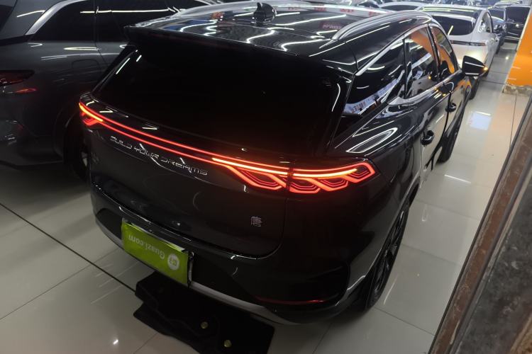 Used BYD Tang New Energy 2024 DM-i Glory Edition 112KM Flagship Model Rear Right 45 Deg