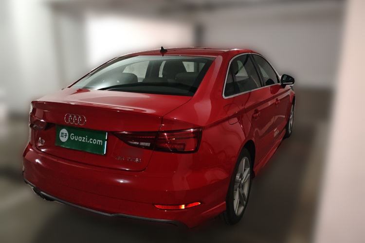 Used Audi A3 2020 Limousine 35 TFSI Fashion Edition China VI Emission Standard Rear Right 45 Deg