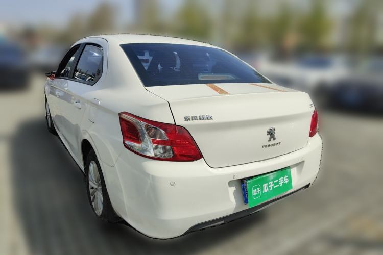 Used Peugeot 301 2016 1.6L Manual Comfort Edition Rear Left 45 Deg