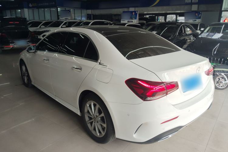Used Mercedes-Benz A-Class 2022 Restyled A 200 L Sport Sedan Fashion Version Rear Left 45 Deg