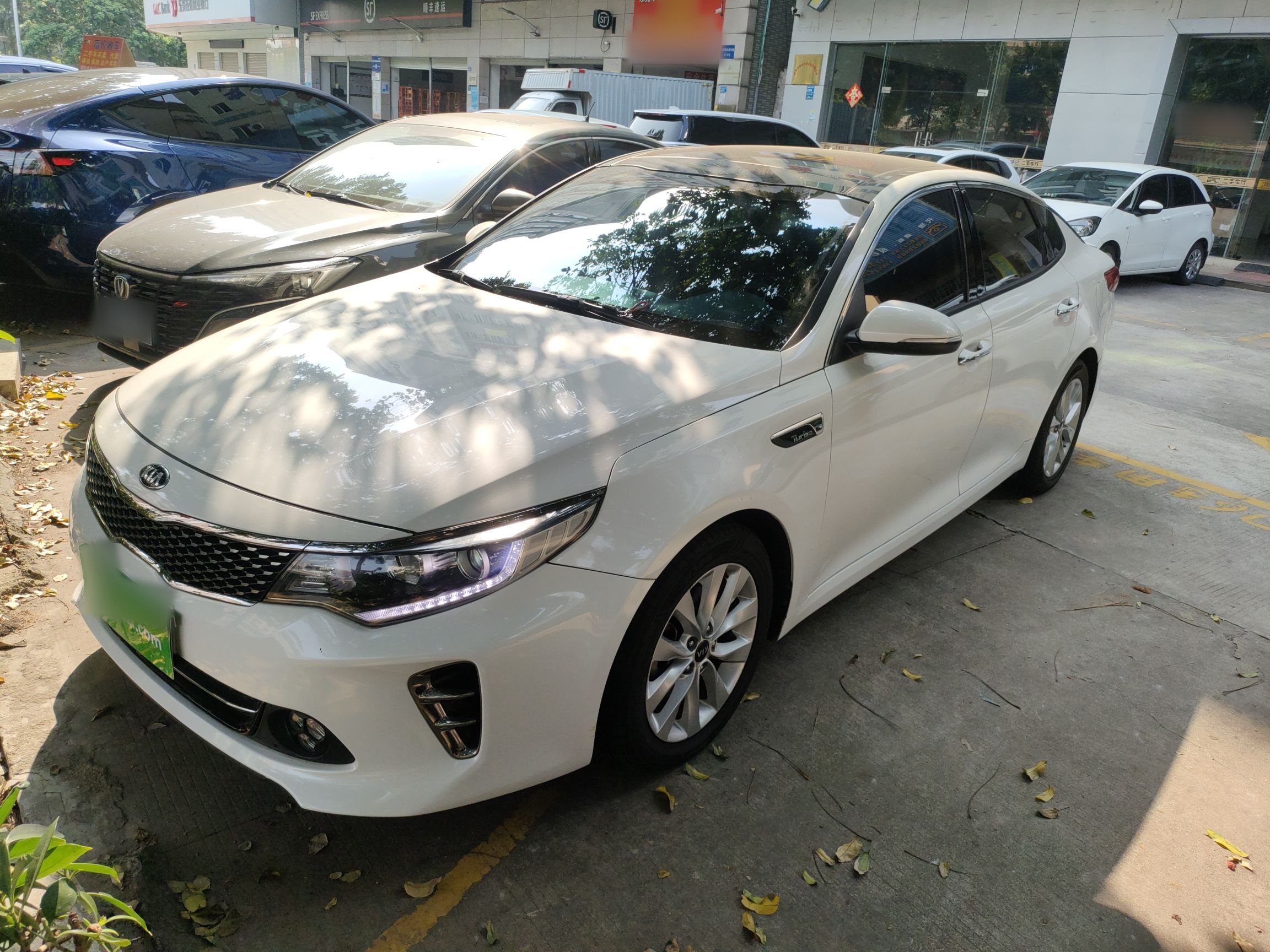 تحت مقدمة السيارة