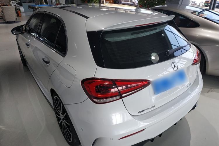 Used Mercedes-Benz A AMG 2020 AMG A 35 4MATIC Rear Left 45 Deg