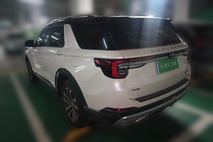 Used Ford Explorer 2023 EcoBoost 285 4x4 Trend Plus Edition 6 Seats Rear Left 45 Deg