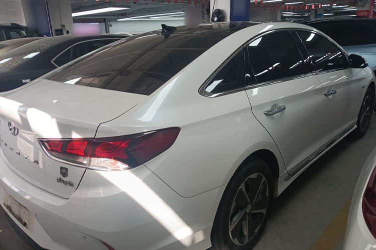 Used Hyundai Sonata Plug-in Hybrid 2018 2.0 PHS Smart Connect Version China VI Standard Rear Right 45 Deg