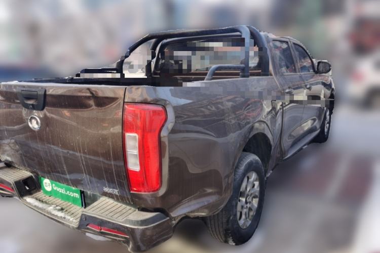 Used Great Wall Poer 2021 2.0T Commercial Version Manual Diesel 4x4 Elite Long-Box GW4D20M Rear Right 45 Deg