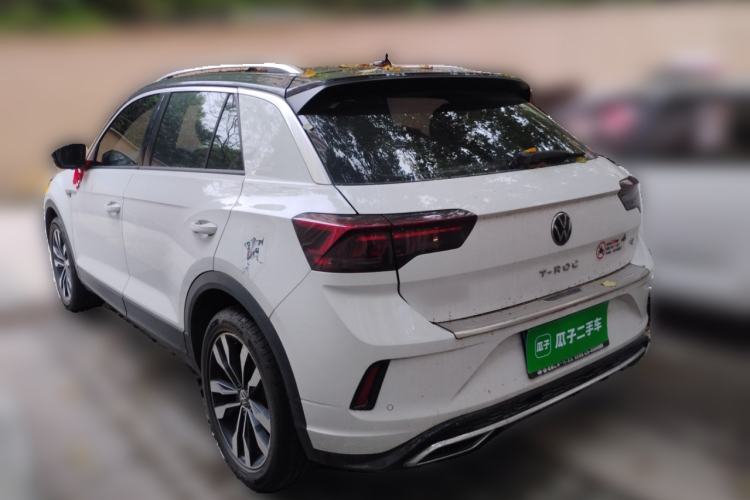 Used Volkswagen T-ROC 2020 280TSI DSG Two-Wheel Drive R-Line Pro Rear Left 45 Deg