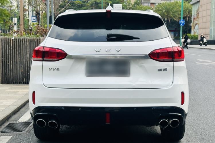 Used Wey VV6 2018 2.0T Four-Wheel Drive Flagship Version China V Standard
