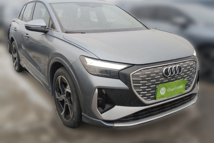 Used Audi Q4 e-tron 2024 40 e-tron Adventure Edition Front Right 45 Deg