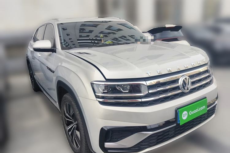 Used Volkswagen Teramont X 2019 380TSI Four-Wheel Drive Prestige Luxury Edition Front Right 45 Deg