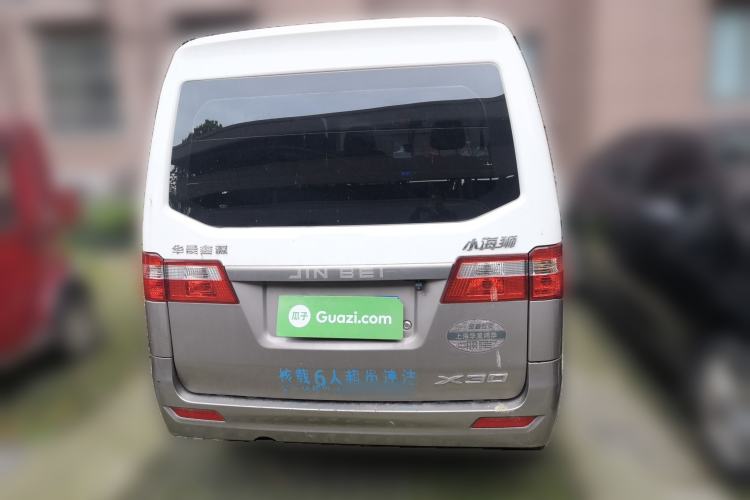 Used Jinbei Hiace X30 2021 1.5L Wealthy Single-Steaming Air-Conditioned Version Bus China VI Standard SWC15M Rear